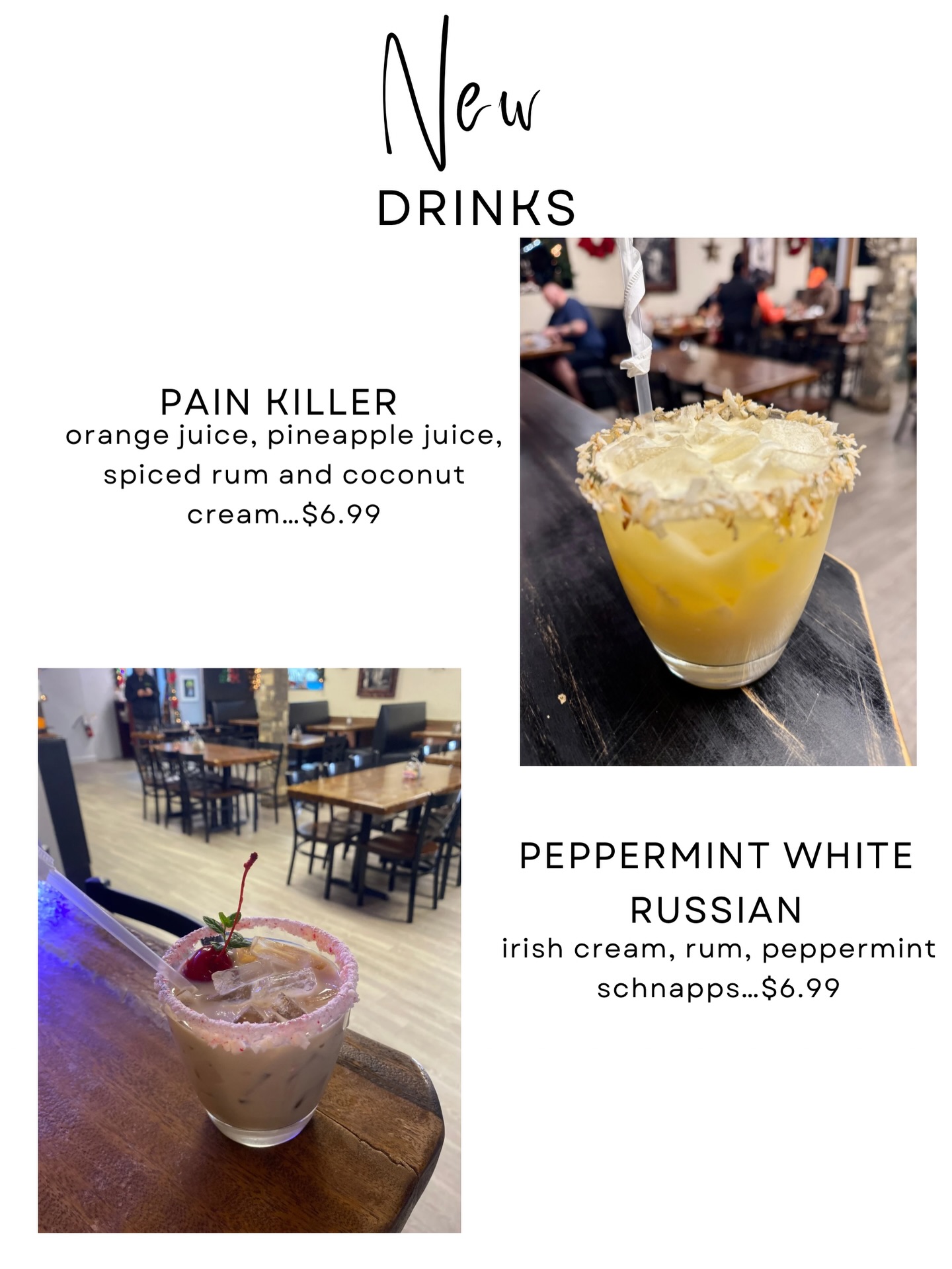 Los Compadres mexican Menu