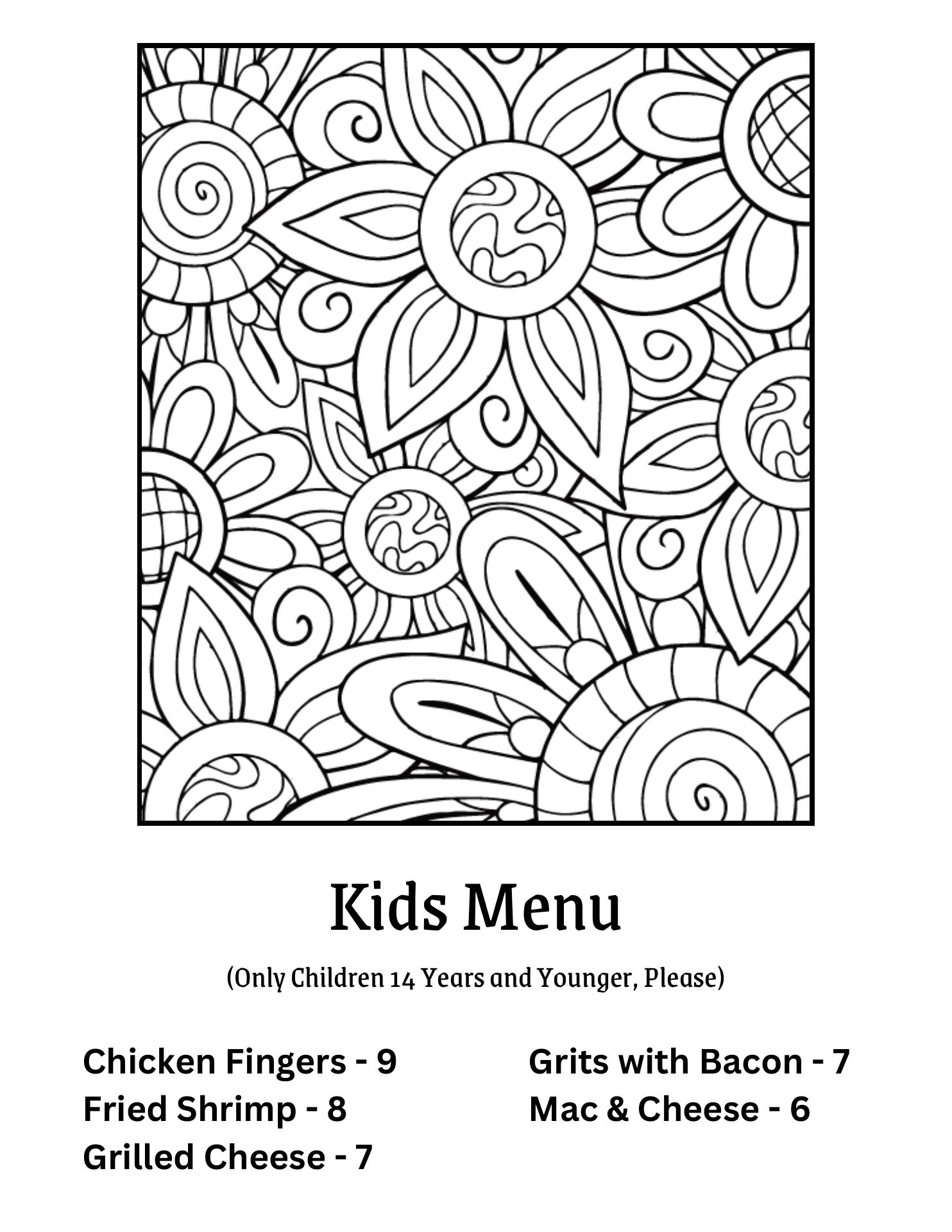 631 Franks on Front Menu