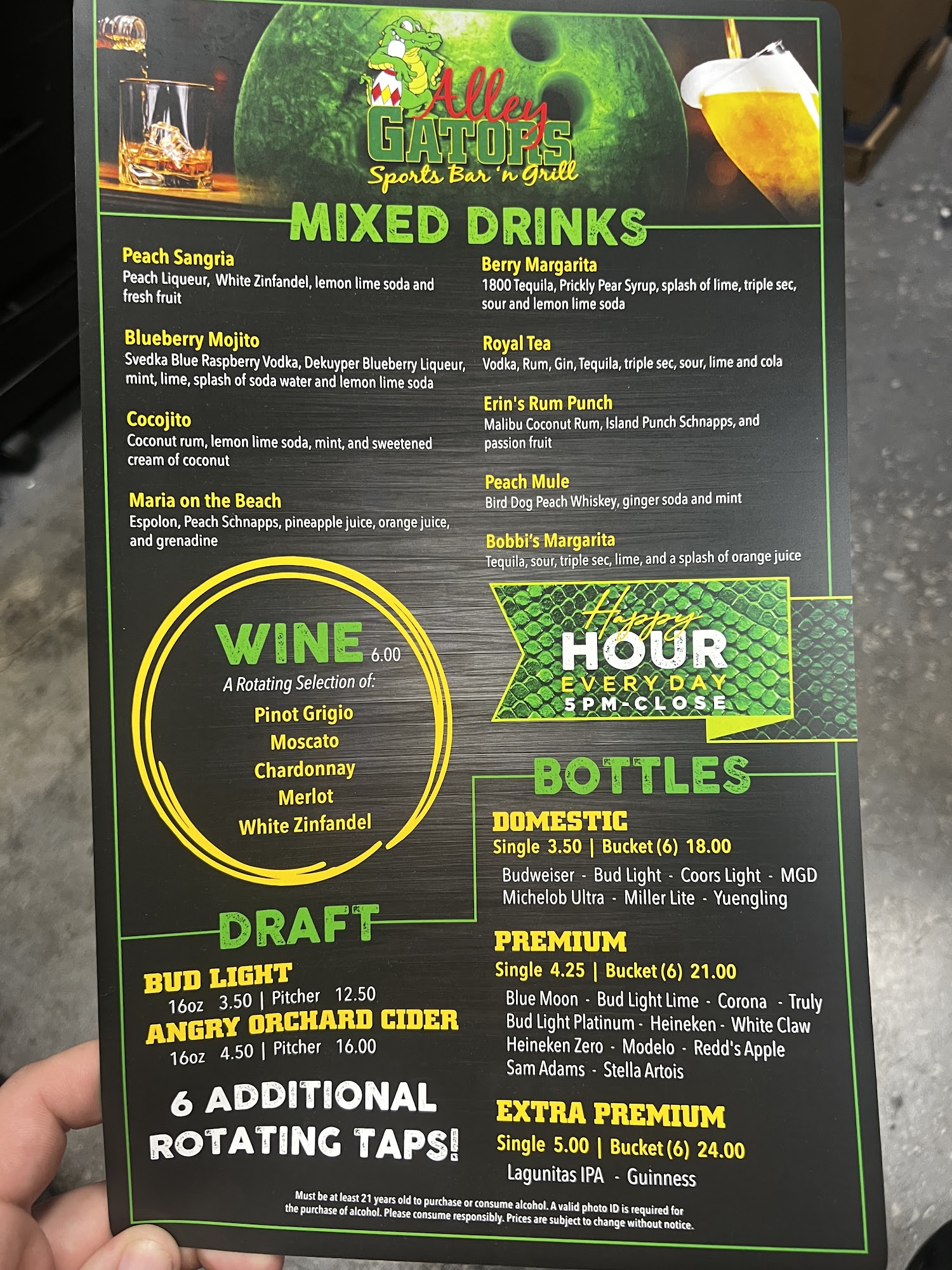 Alley Gators Sports Bar & Grill