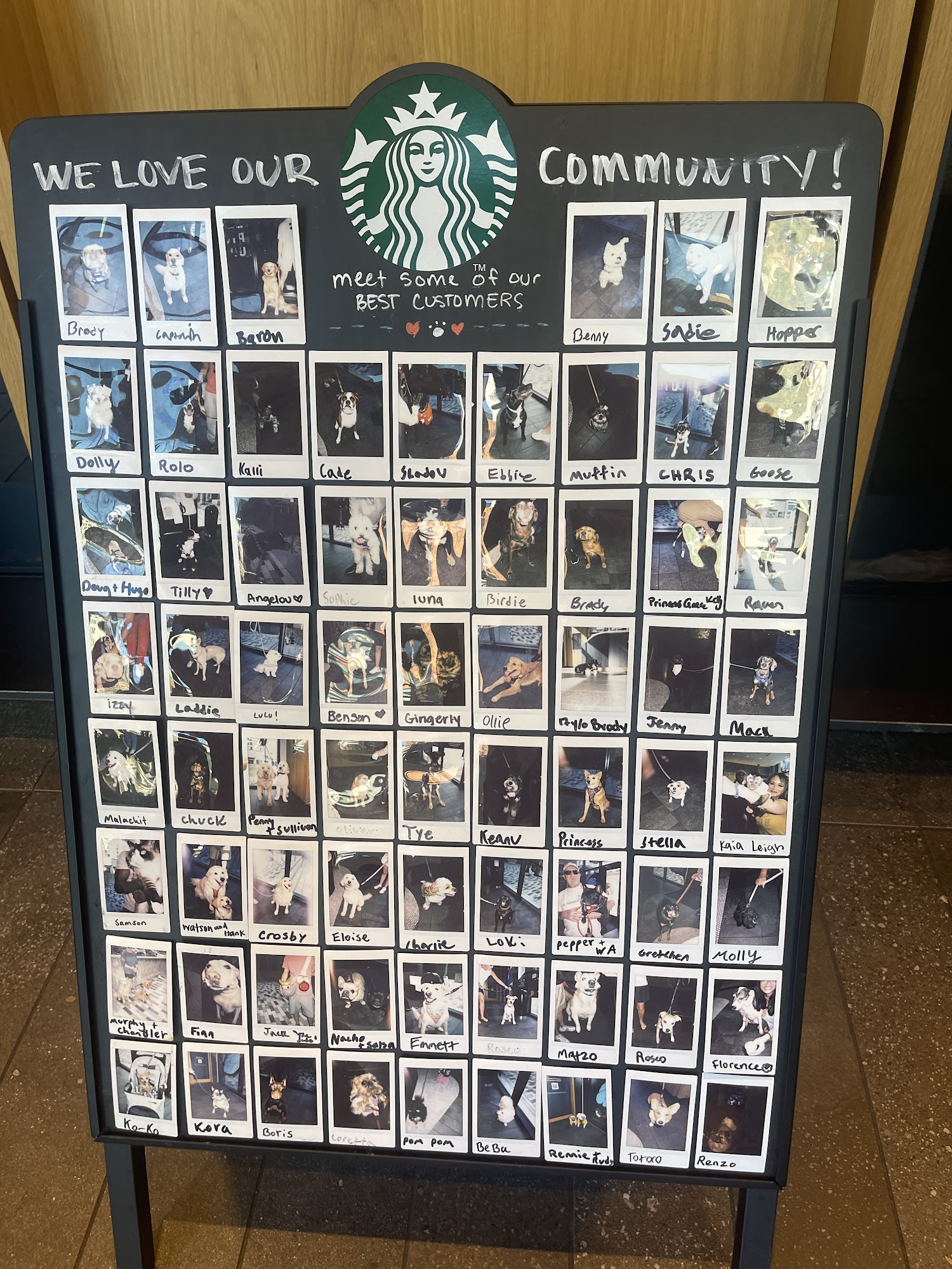 Starbucks Menu