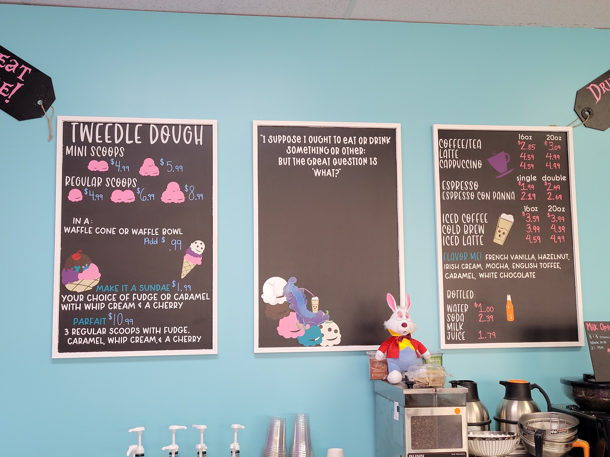 The Mad Batter Bakery and Café Menu