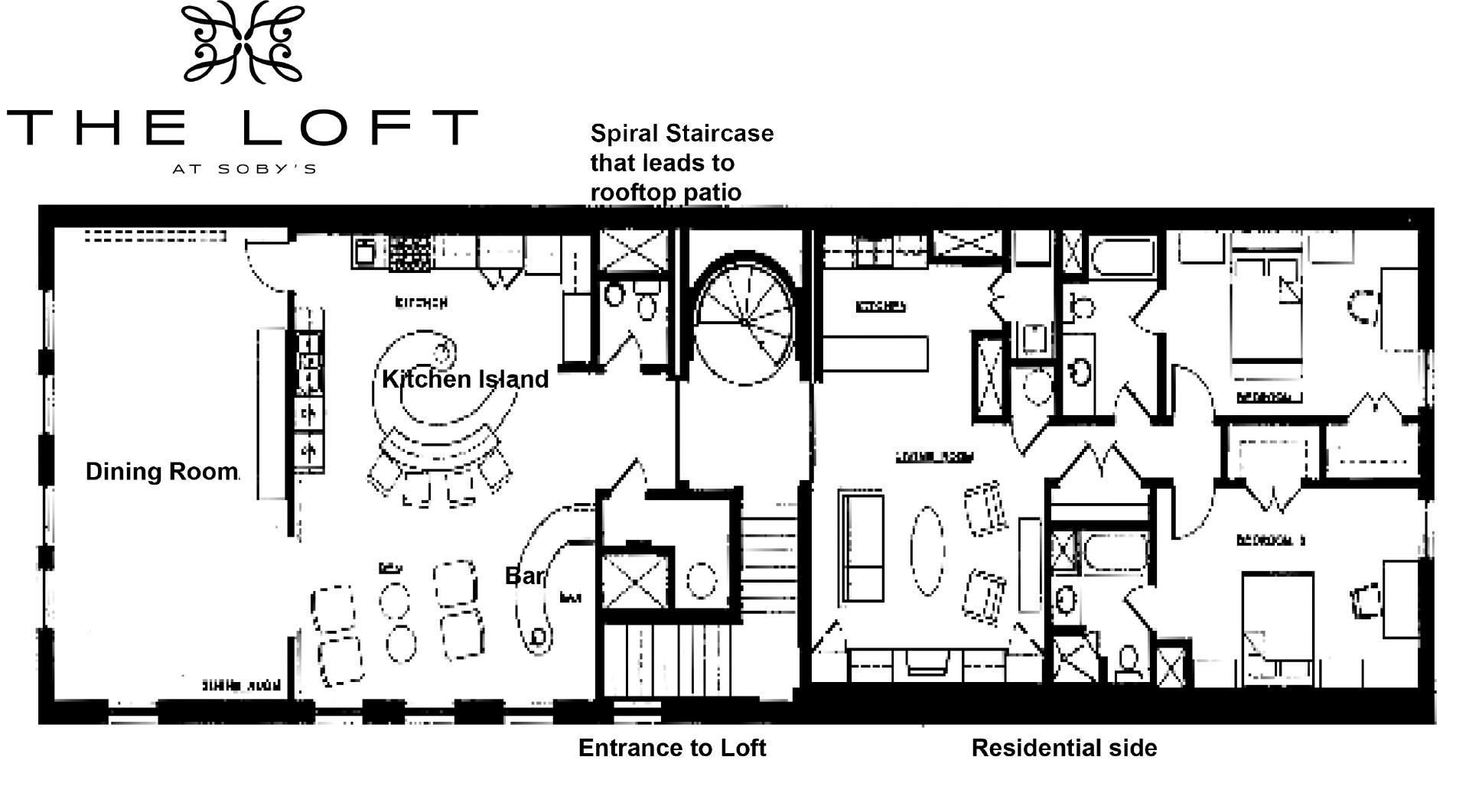The Loft at Sobys Menu