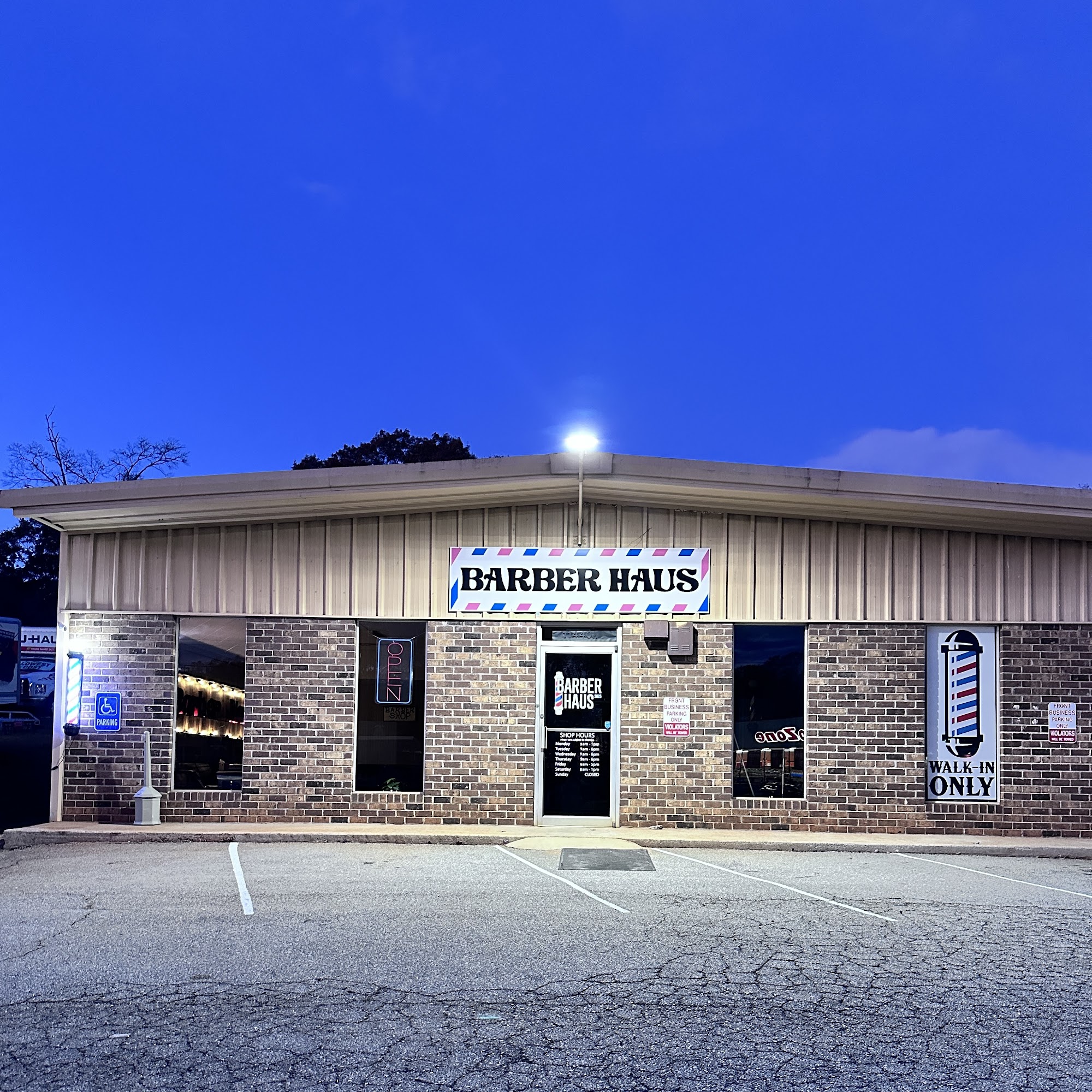 Barber Haus 11440 Asheville Hwy Suite A, Inman South Carolina 29349