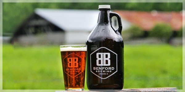 Benford Brewing Company Menu