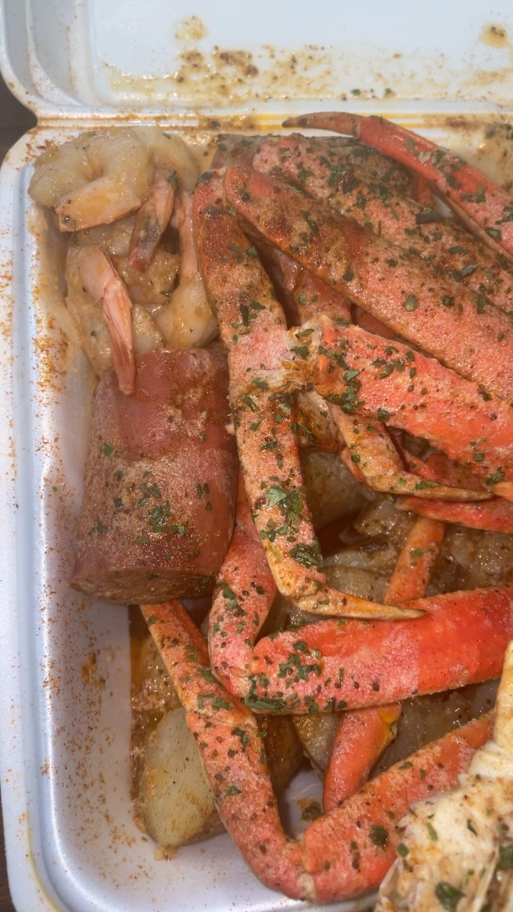 BJ's Krusty Krabs Menu