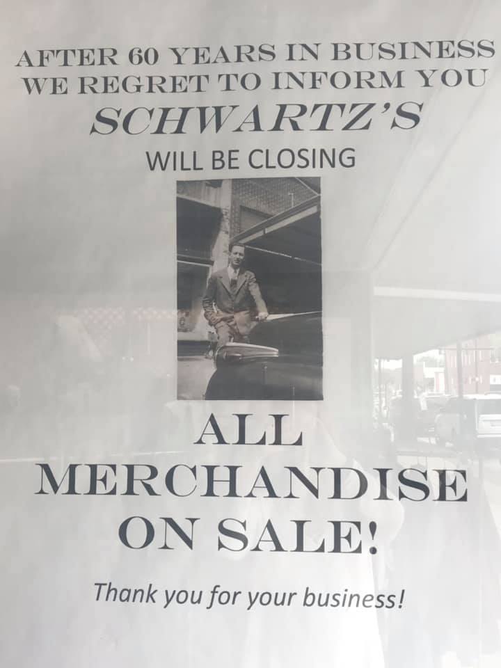Schwartz's Department Store Manning