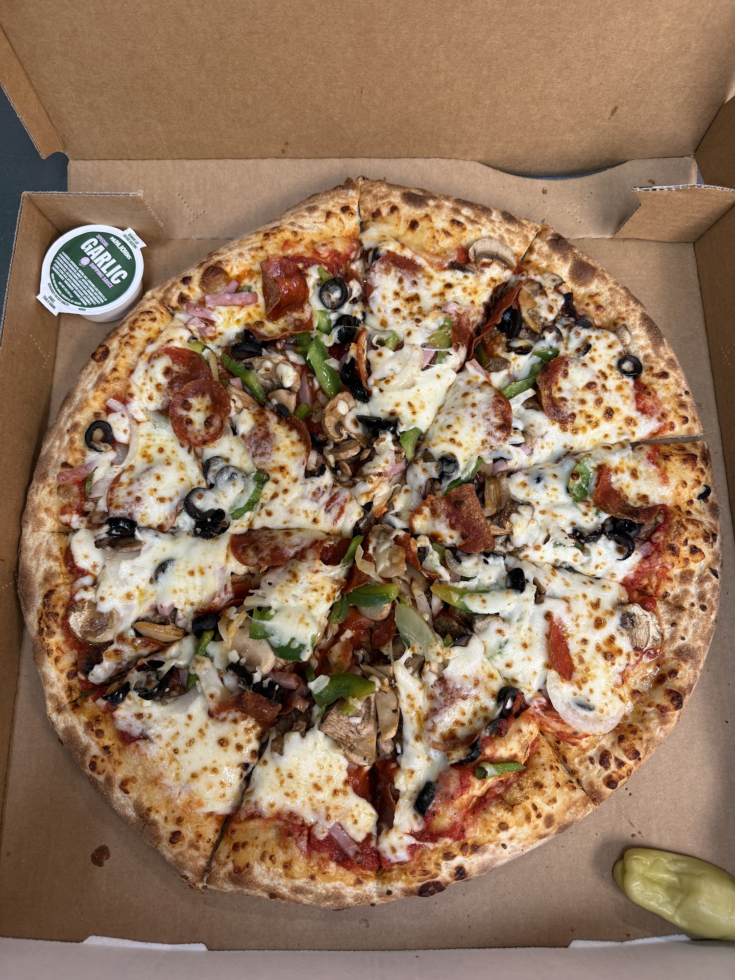 Papa Johns Pizza Menu