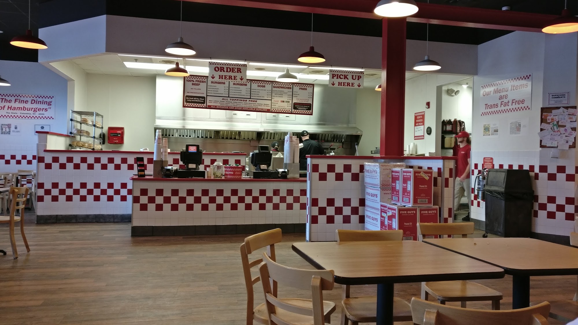 Five Guys Menu