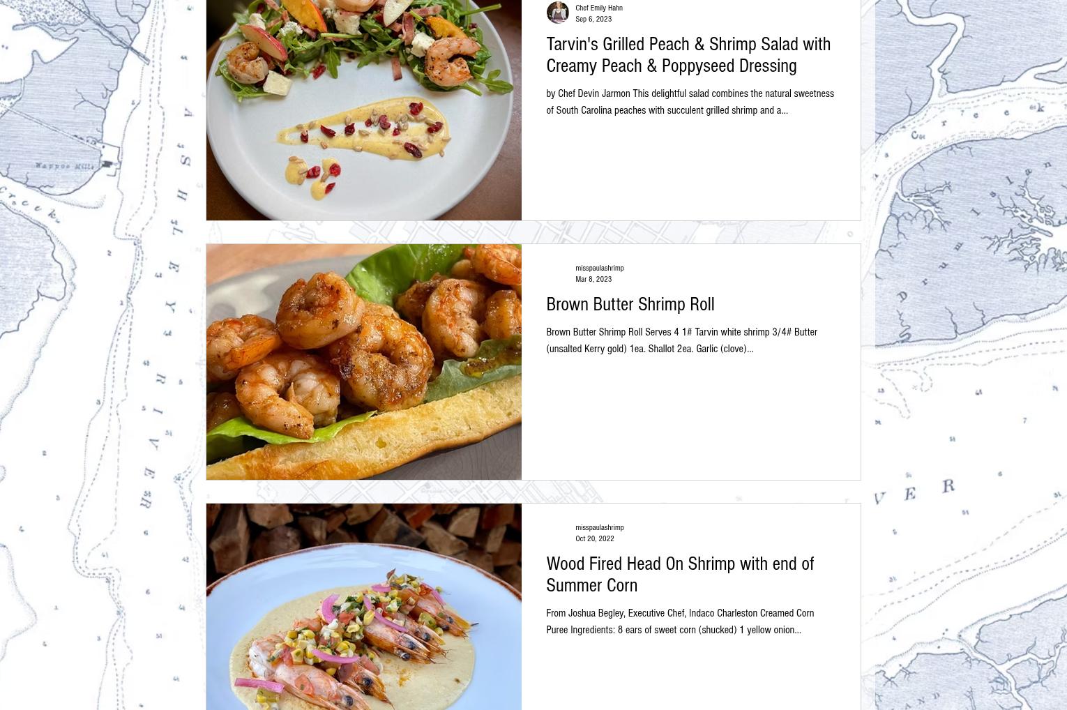 Tarvin Seafood / Miss Paula Shrimp/Abundant Seafood Menu