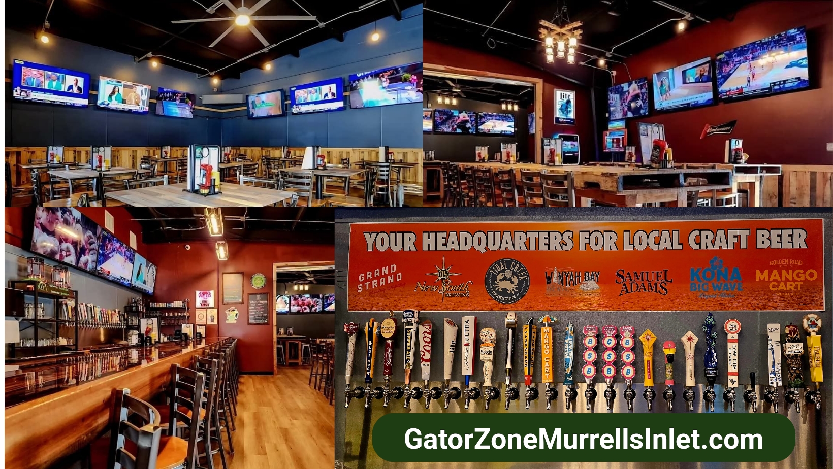 Gator Zone Sports Bar & Grille 3453 US-17 BUS, Murrells Inlet