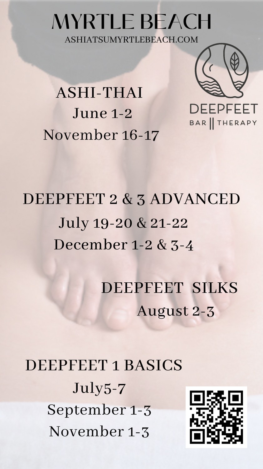 Ashiatsu Myrtle Beach & DeepFeet South Carolina