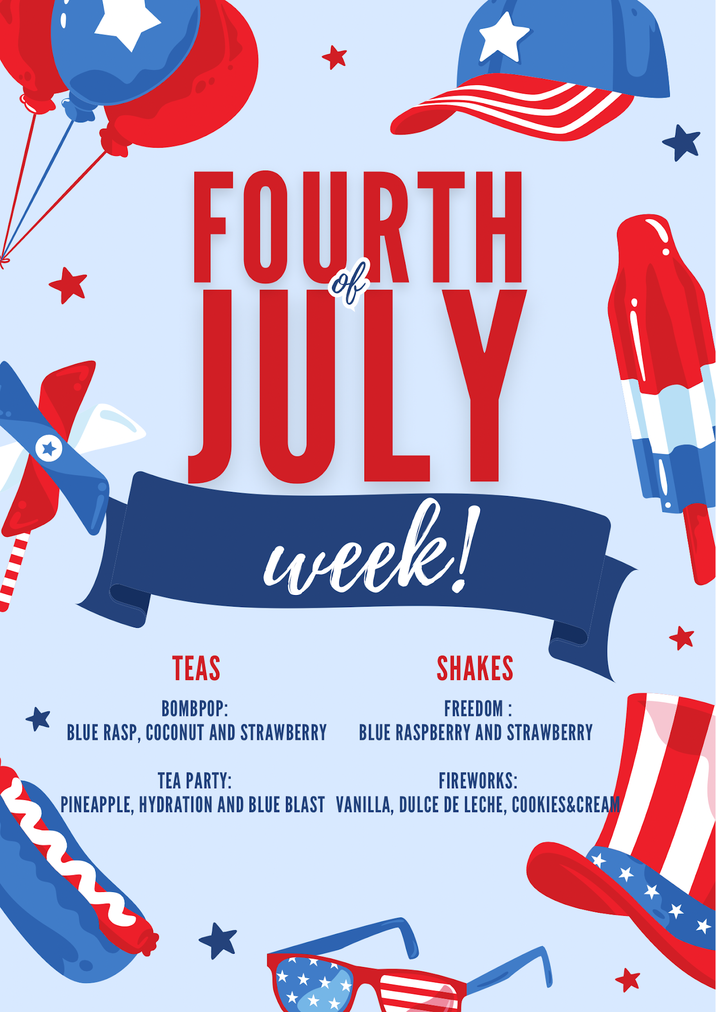 By The Beach Nutrition Menu