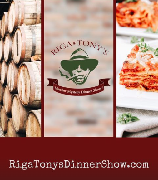 RigaTony’s Murder Mystery Dinner Show Menu