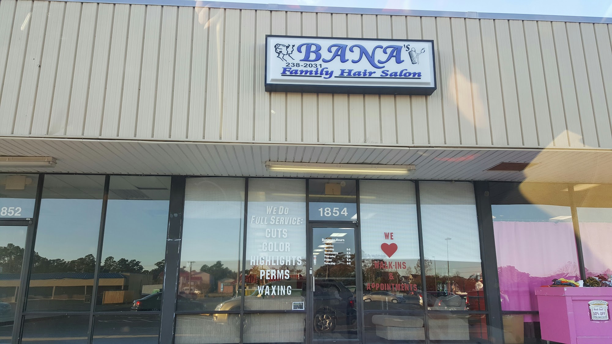 Bana Family Hair Salon Myrtle Beach South Carolina 29575