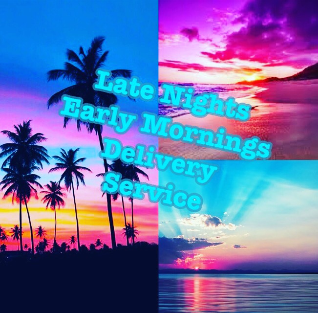 Late Nights Early Mornings Delivery Service Myrtle Beach