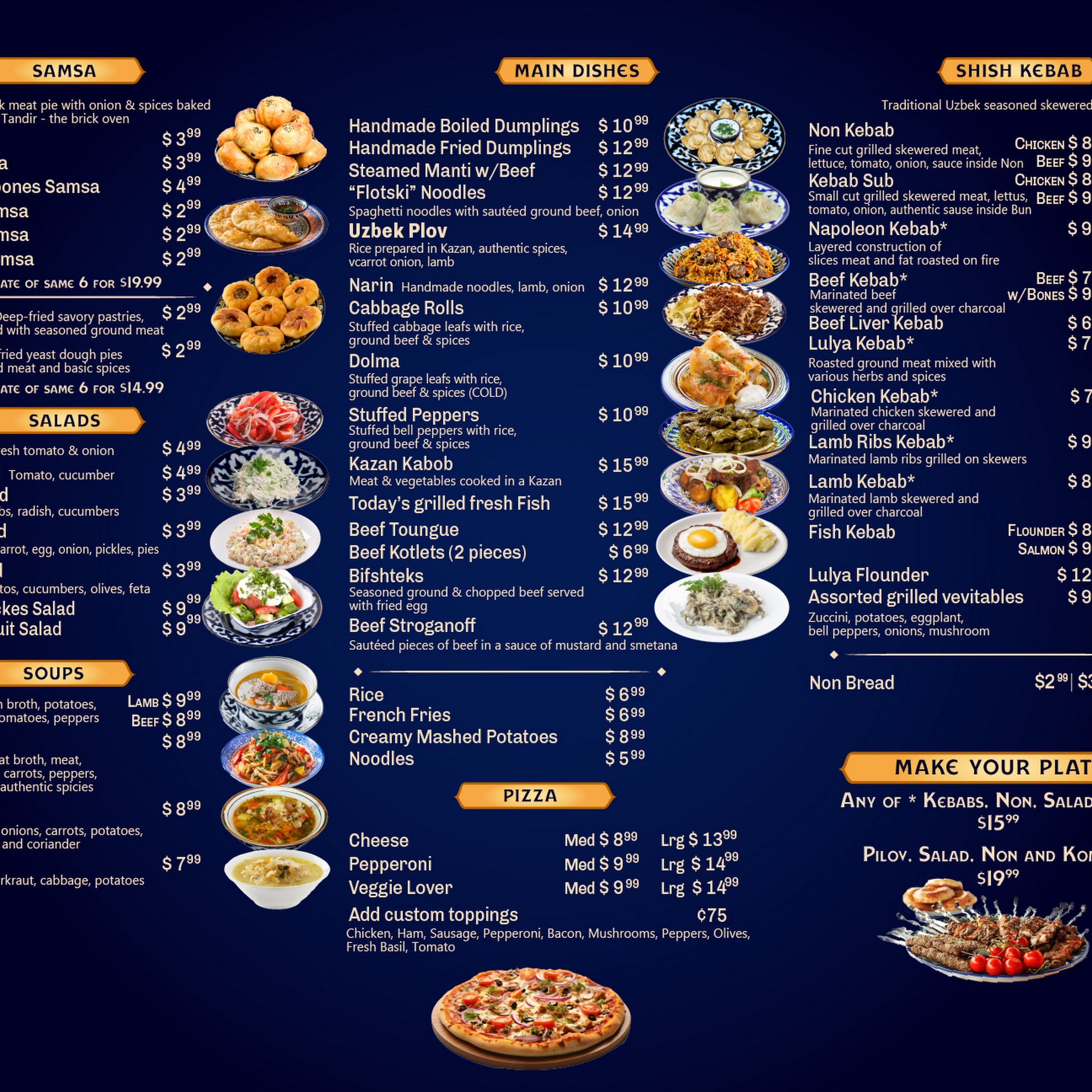 Super Ali Baba's restaurant Menu