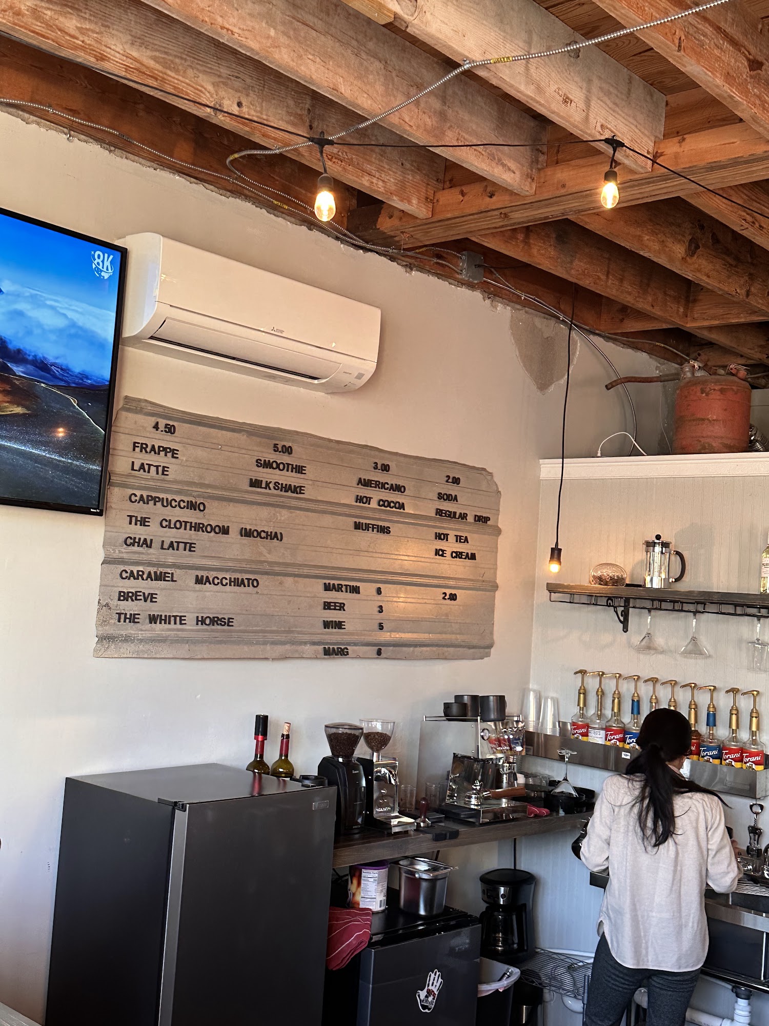 Callous Moto Coffee Garage Menu