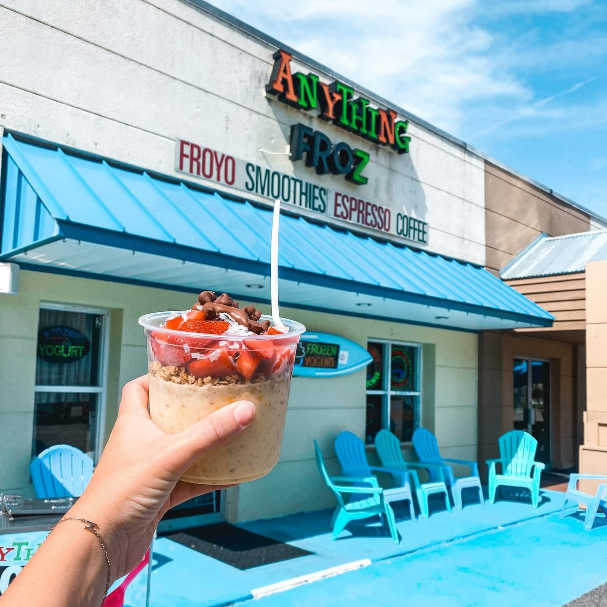 Anything Froz Acai Bowls-Smoothies-Fresh Juice & Espresso Coffee Pawleys Island