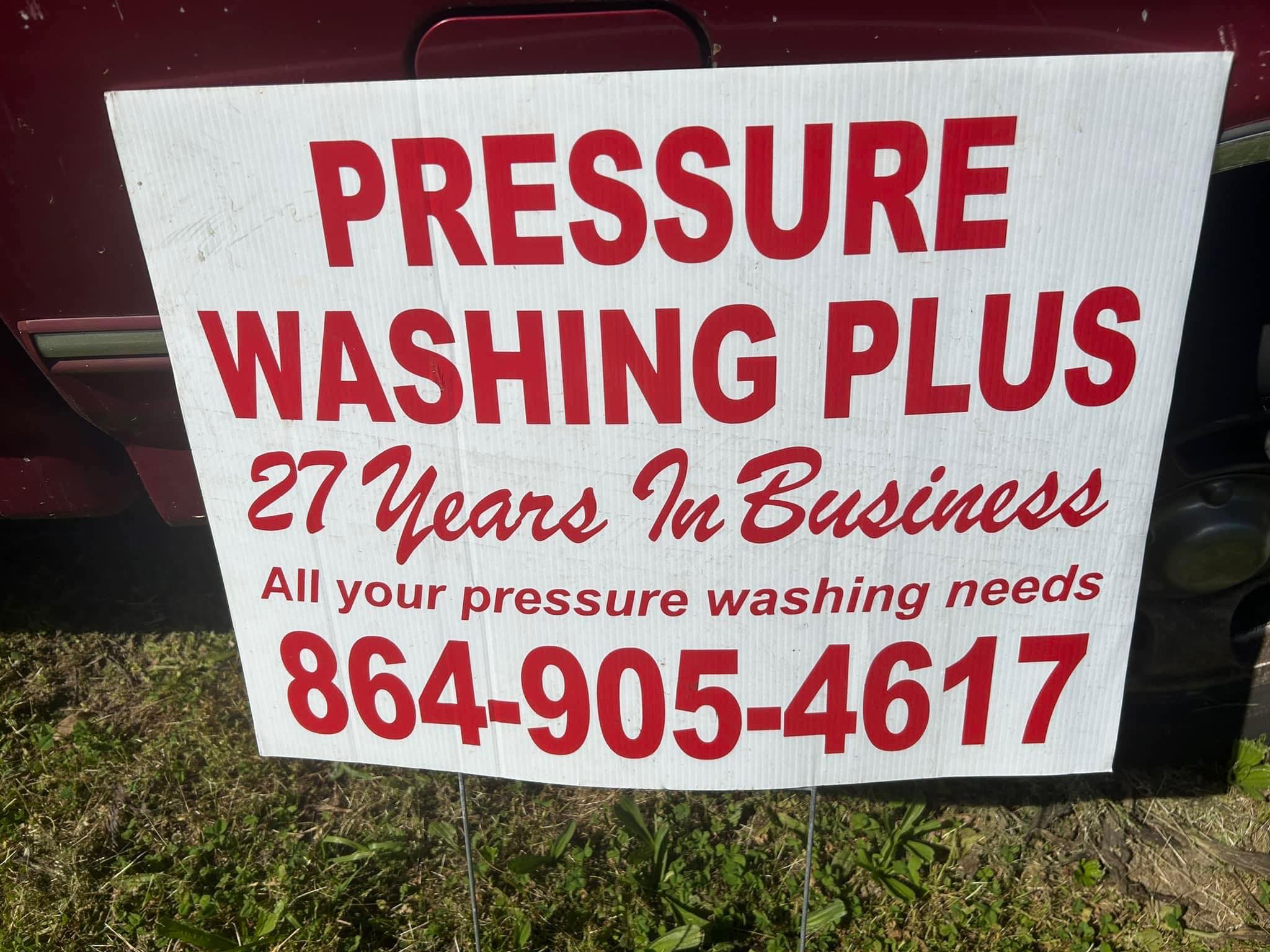 Pressure Washing Plus