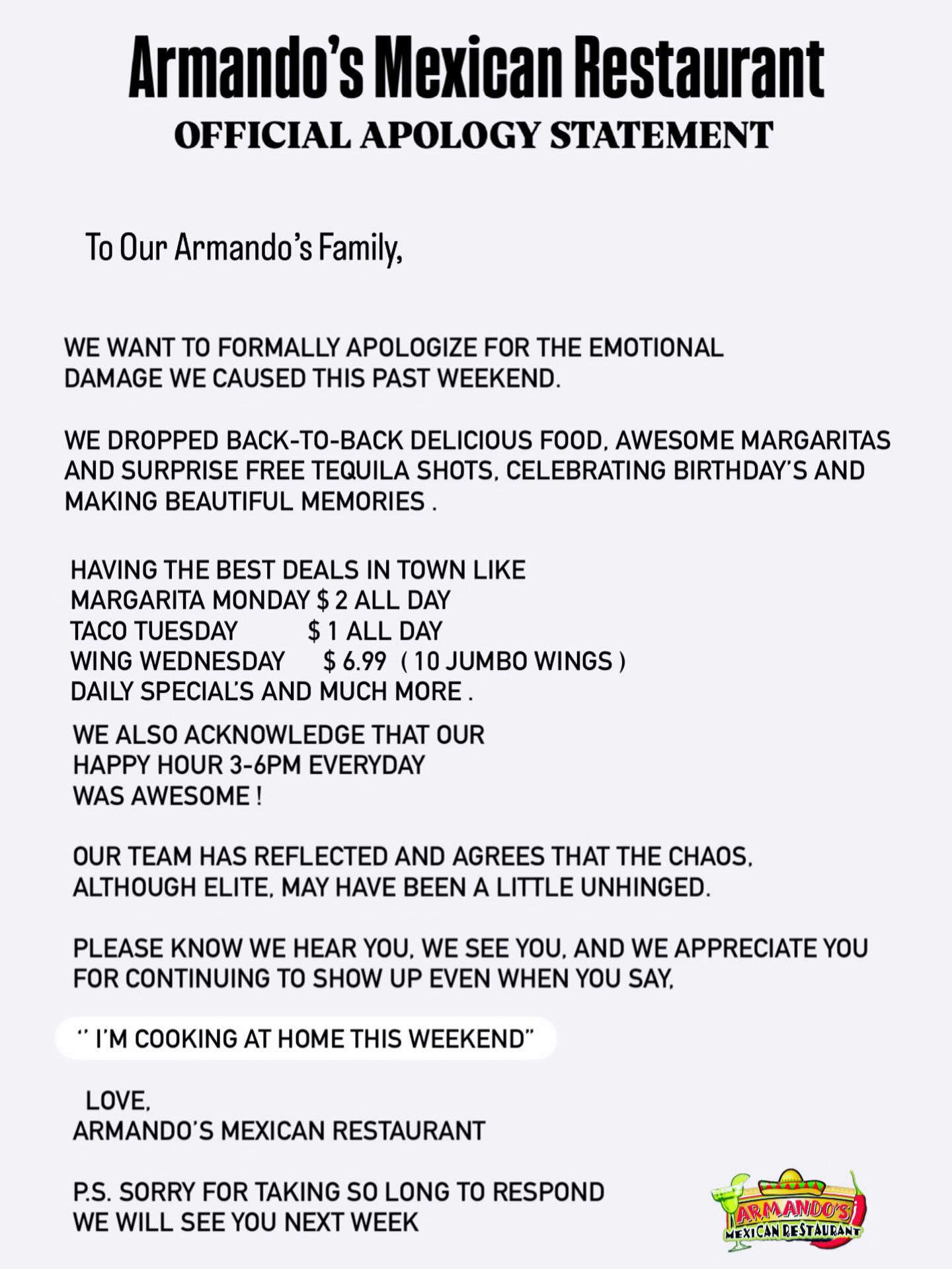 Photo credit: Facebook