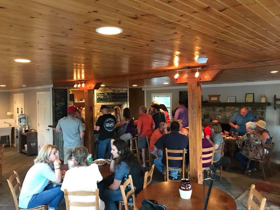 Jocassee Valley Brewing Company Menu