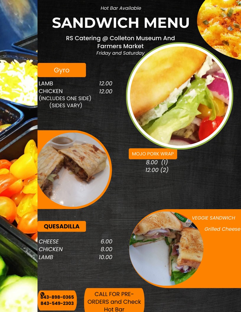 Roadside Grocery Menu