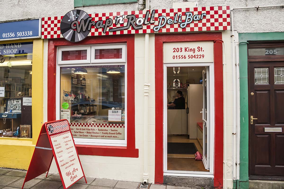 Wrap 'n' Roll Deli Bar 203 King St, Castle Douglas