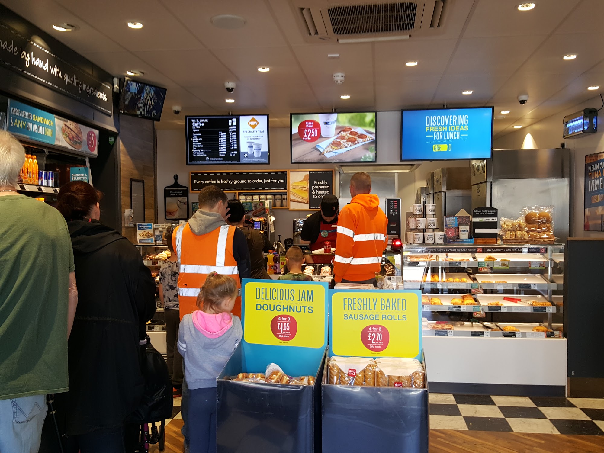 Greggs Menu