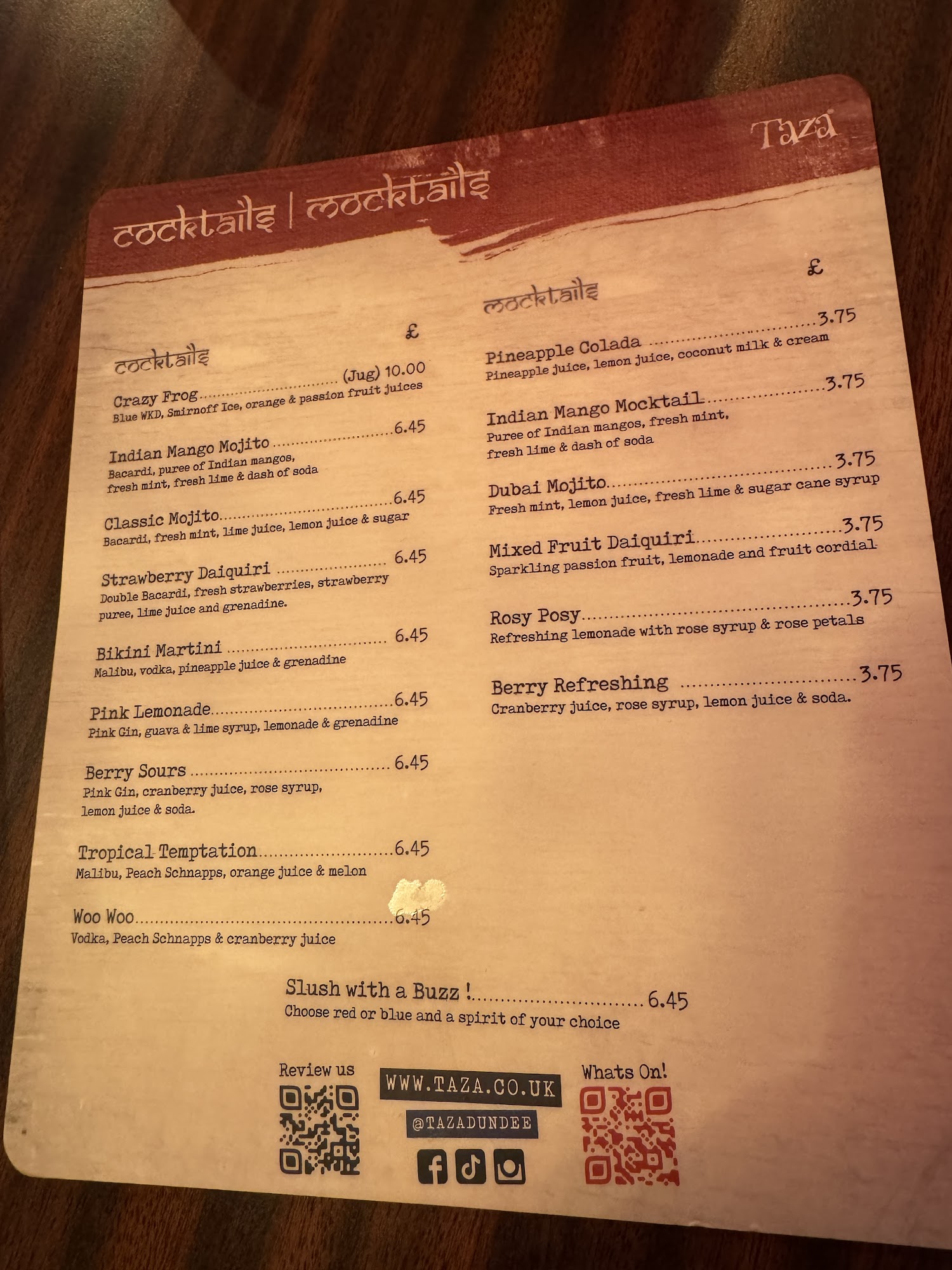 Taza Restaurant