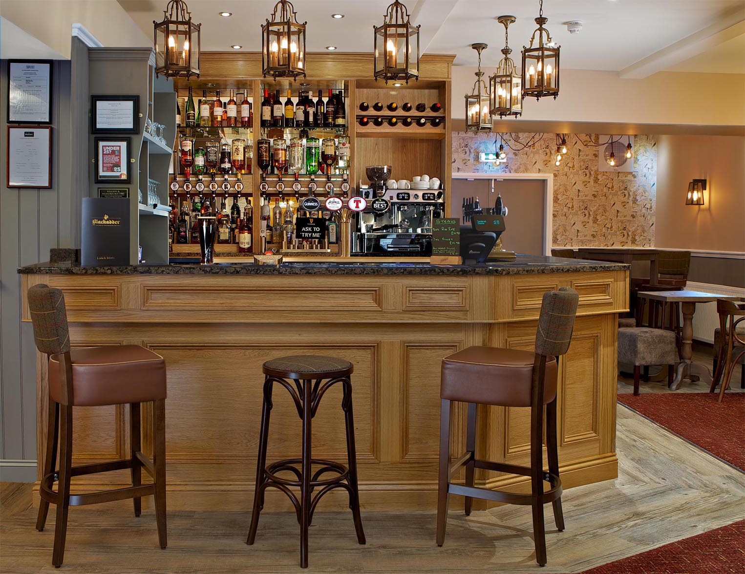 The Blackadder Bar & Restaurant. The Blackadder, 1 W High St, Greenlaw, Duns