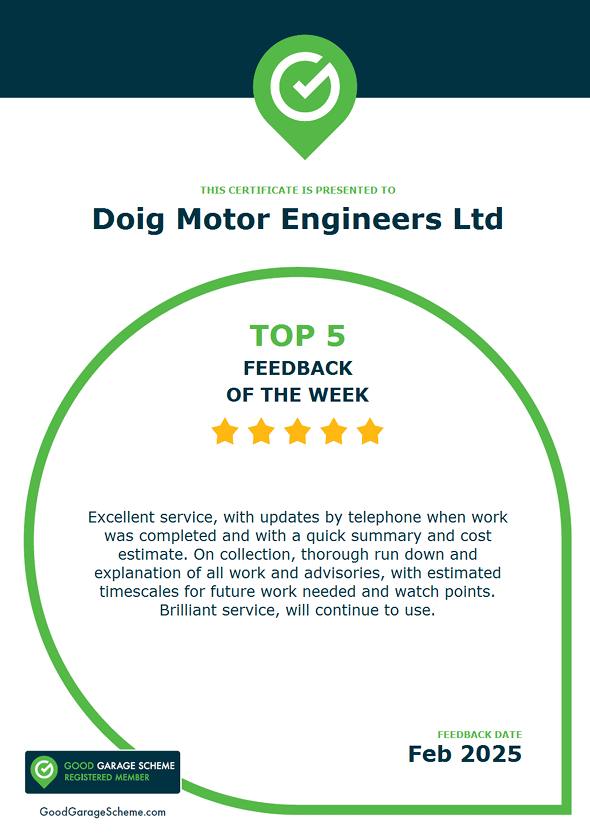 Doig Motor Engineers