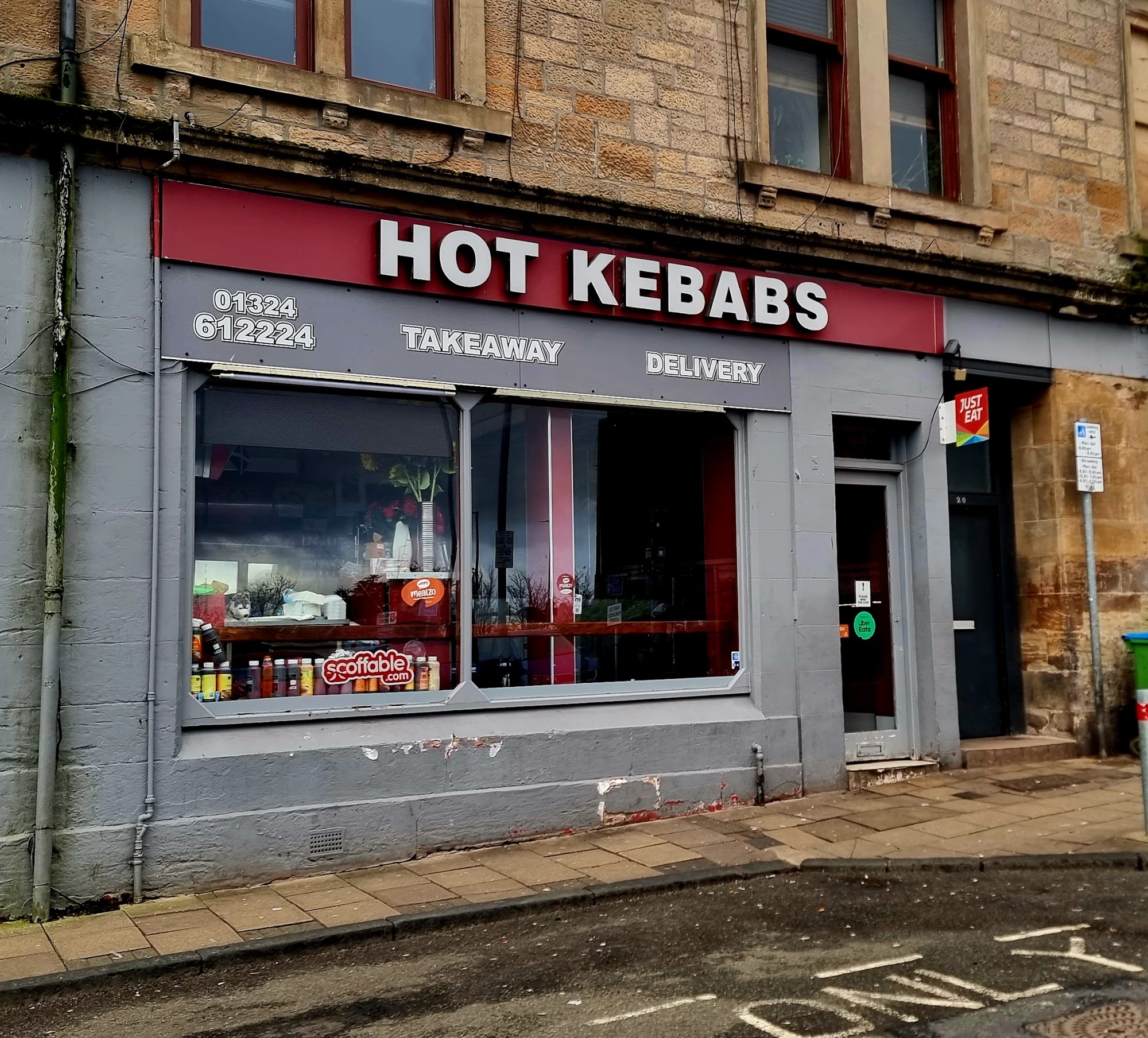 Hot Kebabs 20A Melville St, Falkirk
