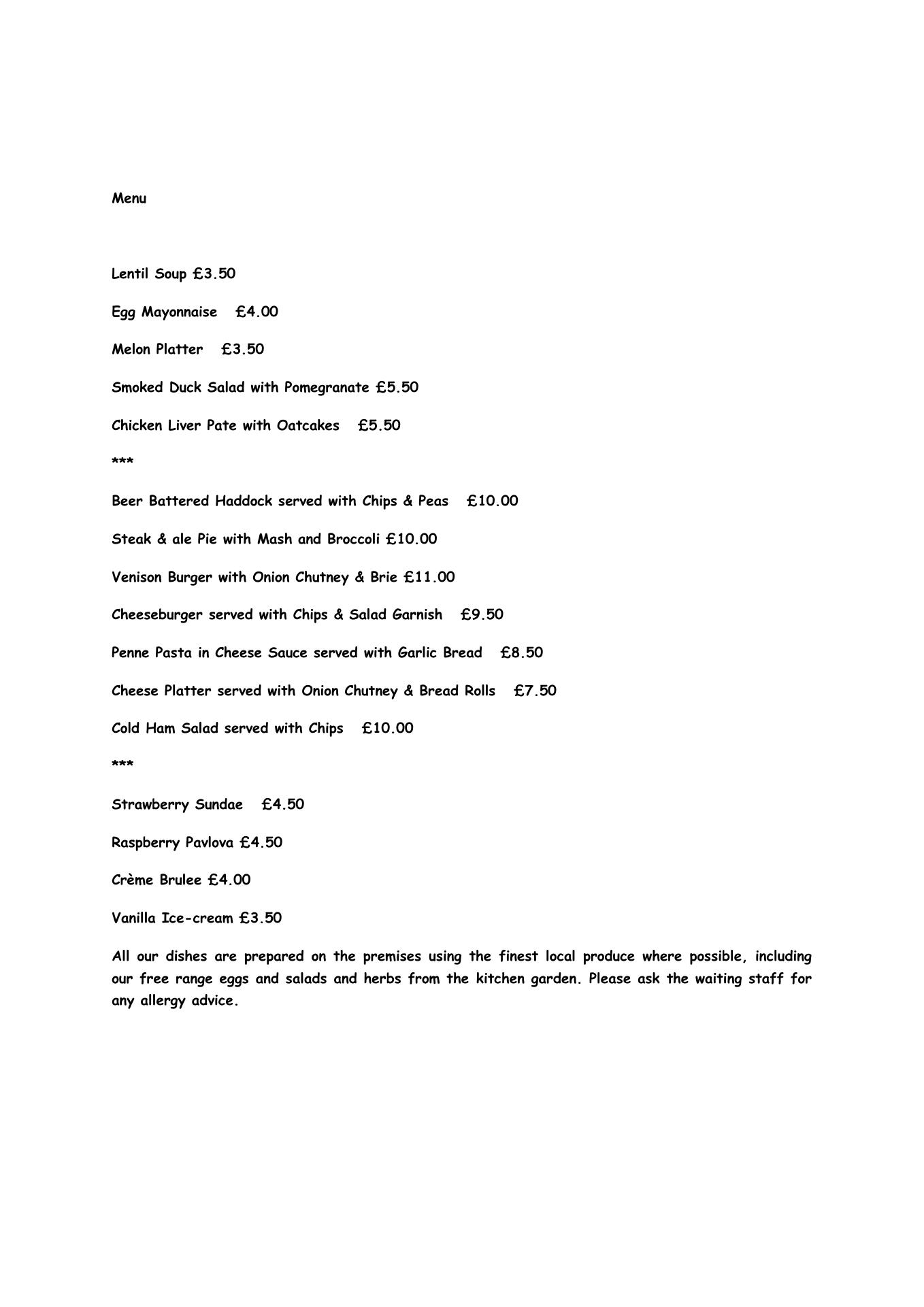 Inchmurrin Restaurant