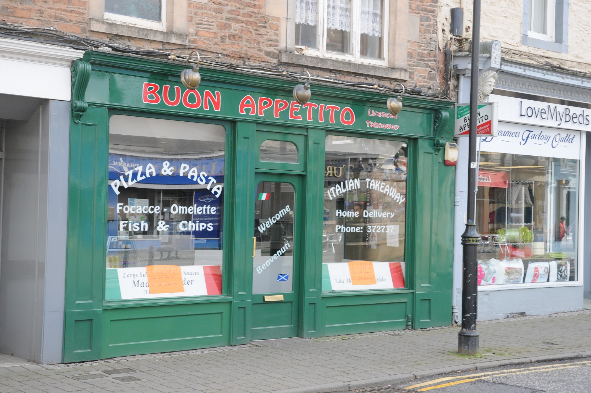 Buon Appitito 6 Bourtree Pl, Roxburghshire, Hawick