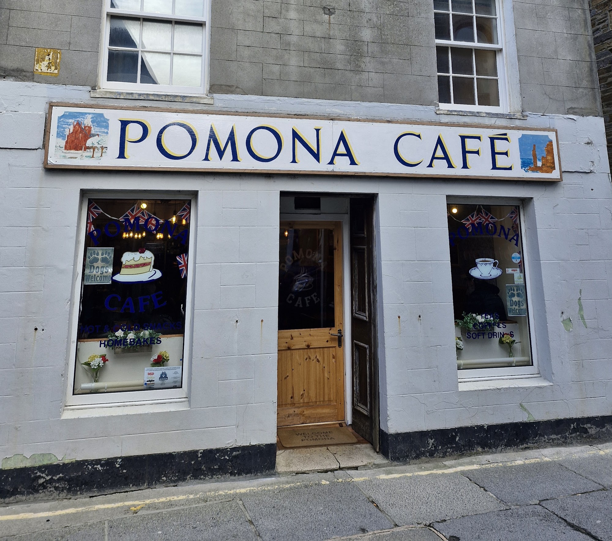 Pomona Cafe 9 Albert St, Kirkwall