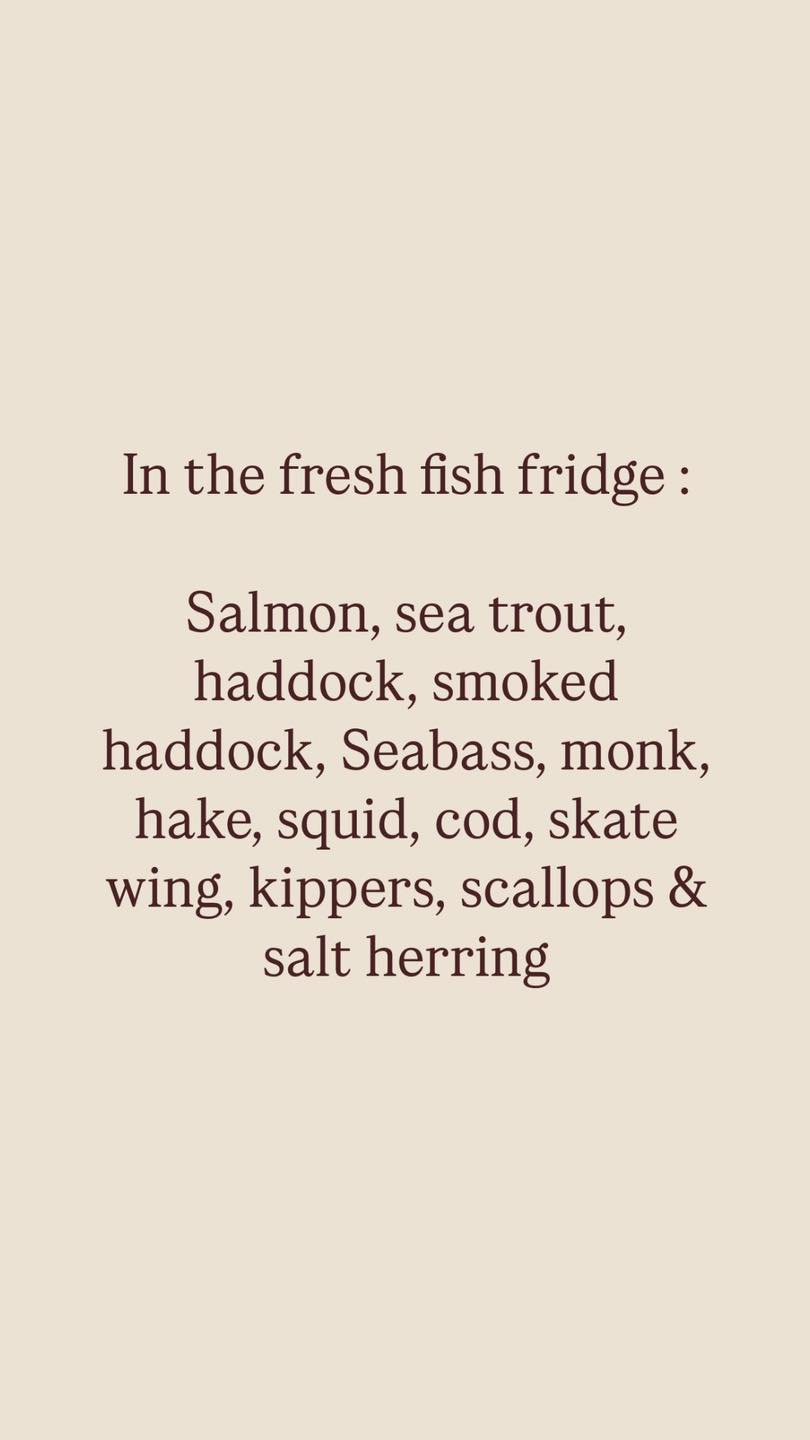 Fisherman's Kitchen Kyle Menu