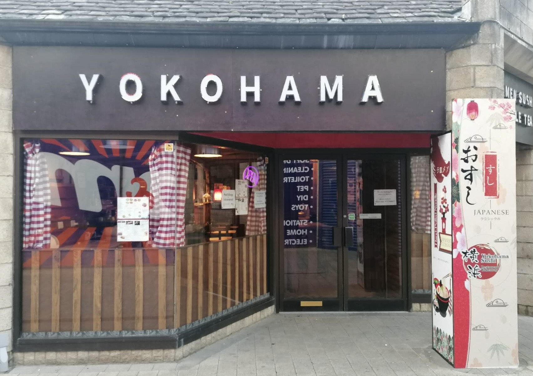 Yokohama Sushi 4, Kentigern Mall, Penicuik