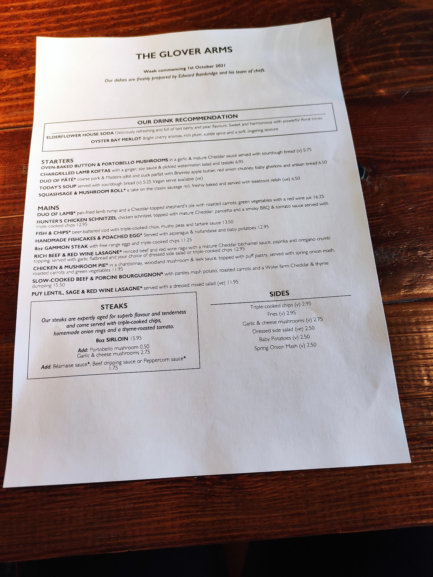 The Glover Arms