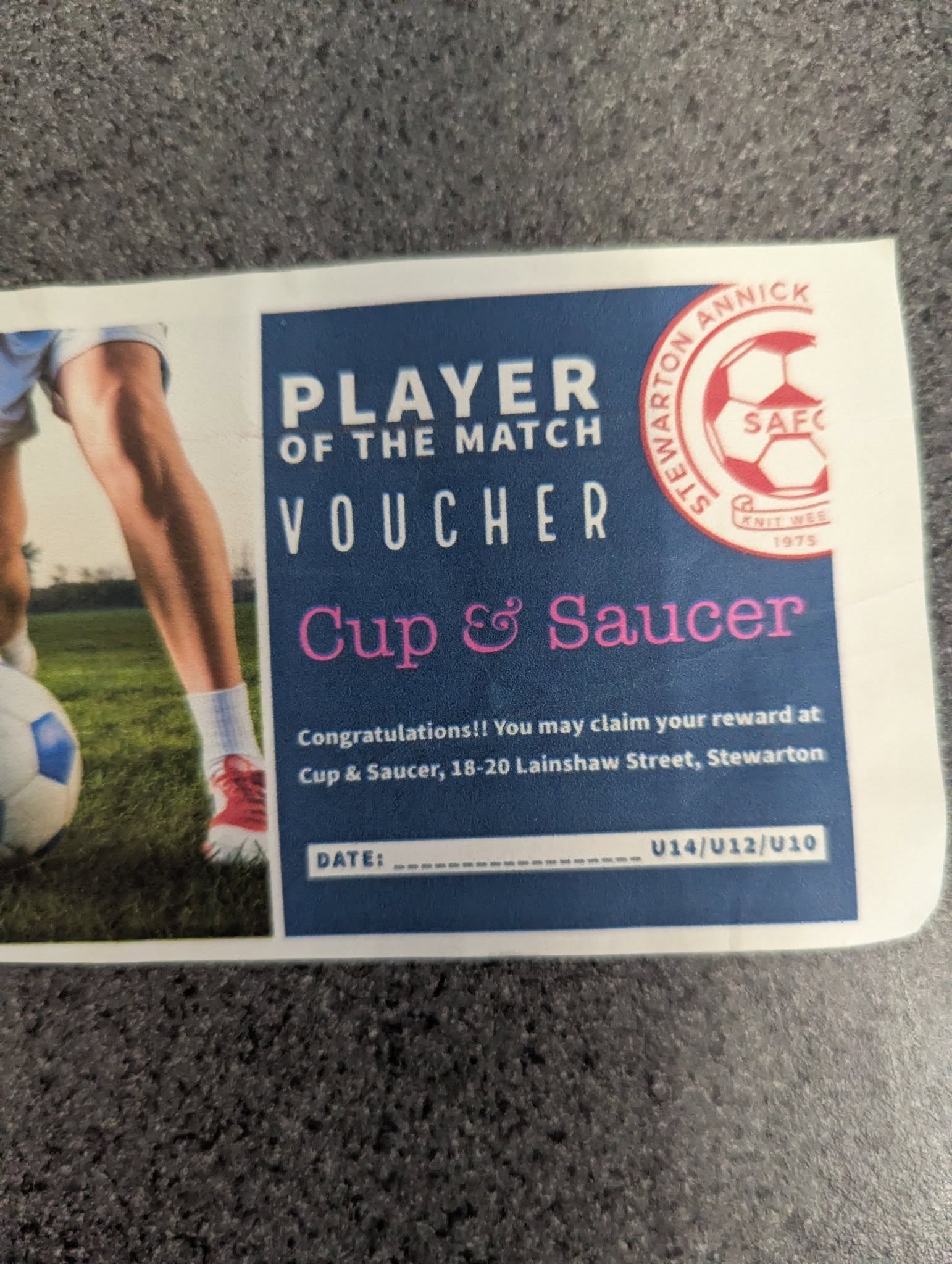 The Cup & Saucer Stewarton, Kilmarnock