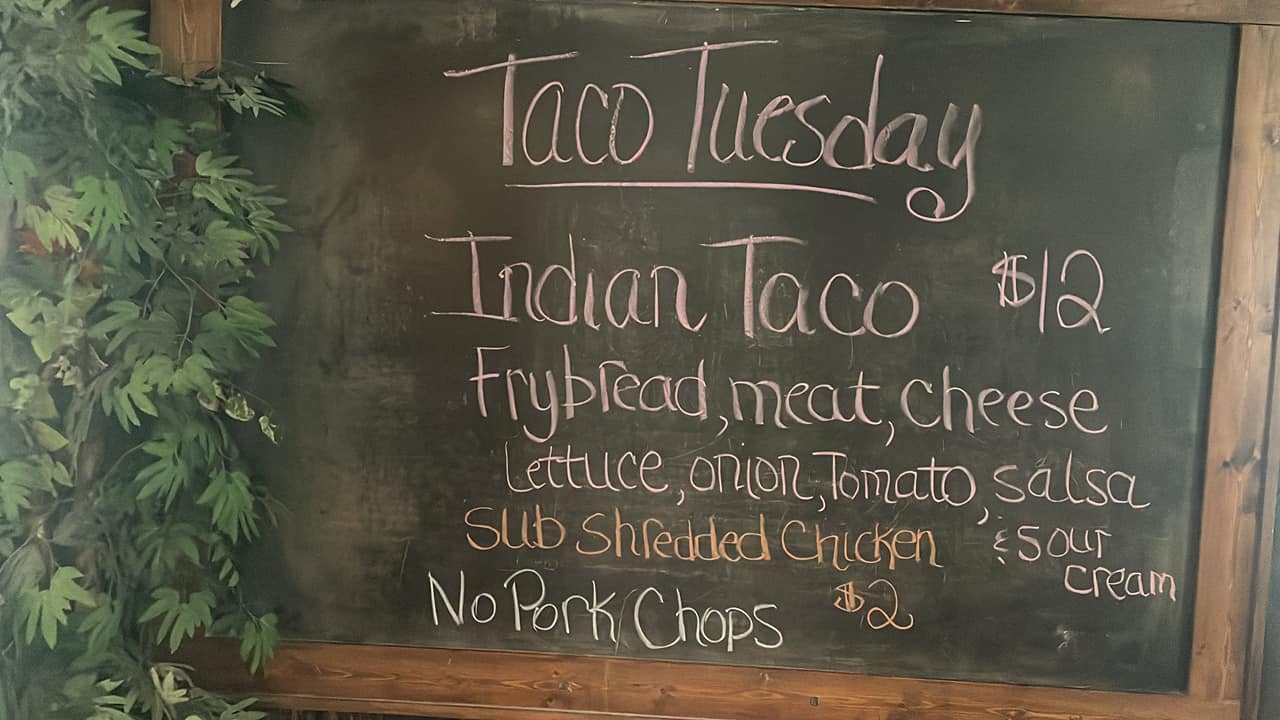 Whitlock Bay Supper Club Menu