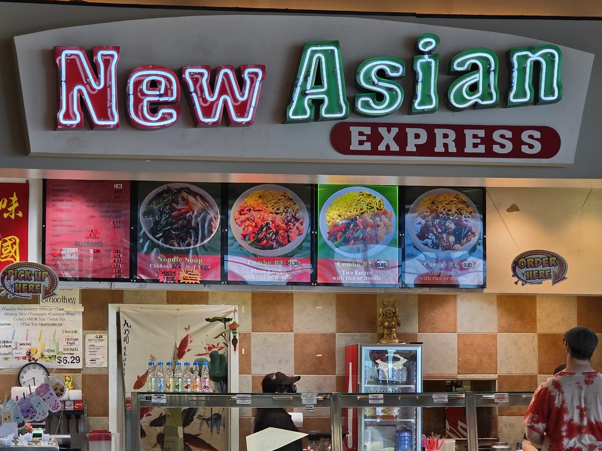 New Asian Express Menu