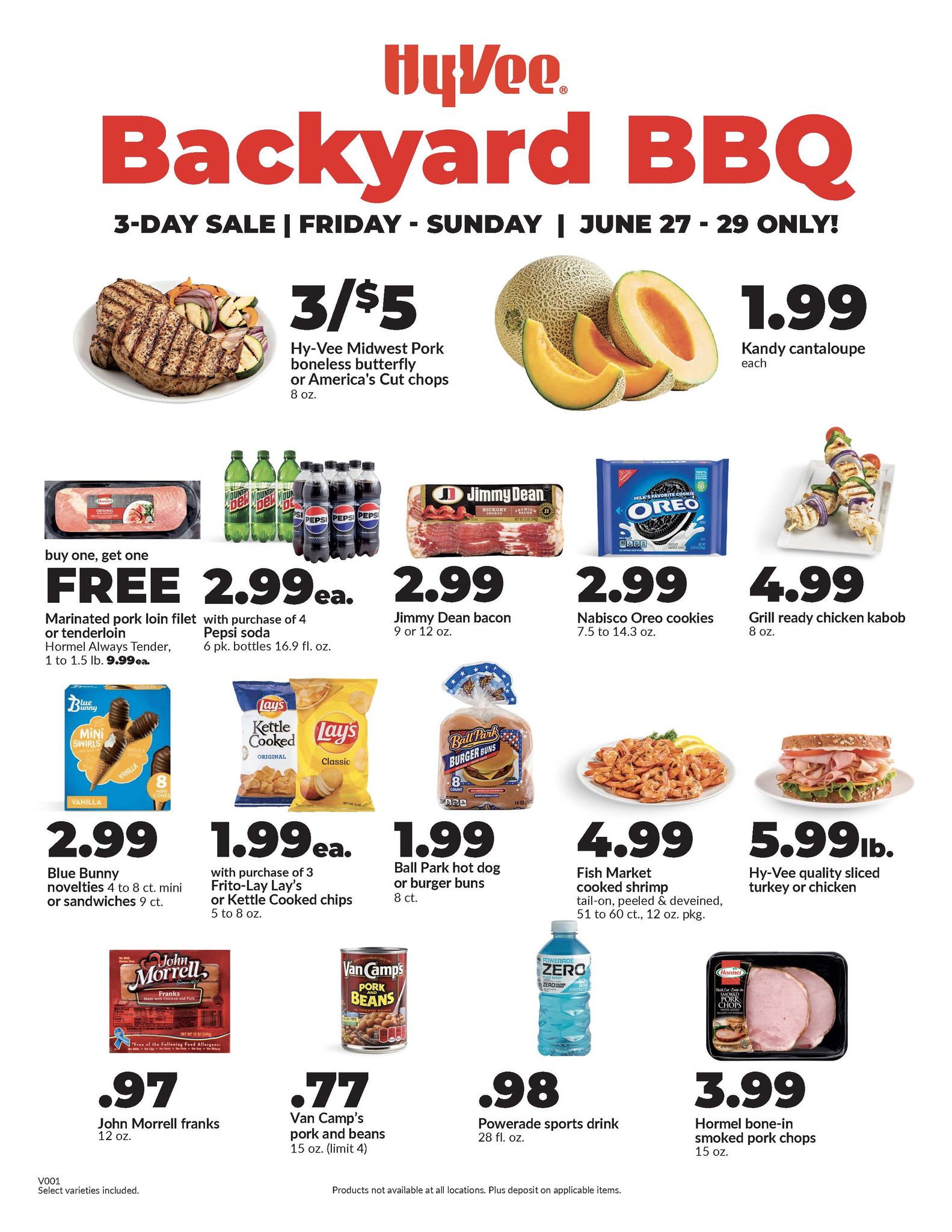 Hy-Vee Market Grille Menu