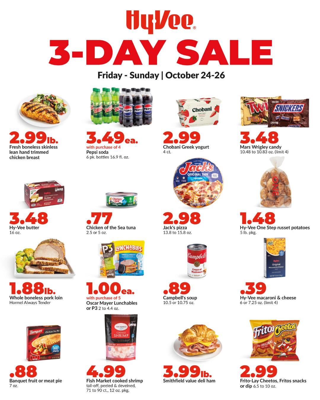 Hy-Vee Market Grille Menu