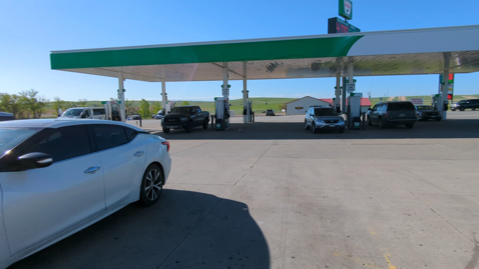 Coffee Cup Fuel Stop Menu