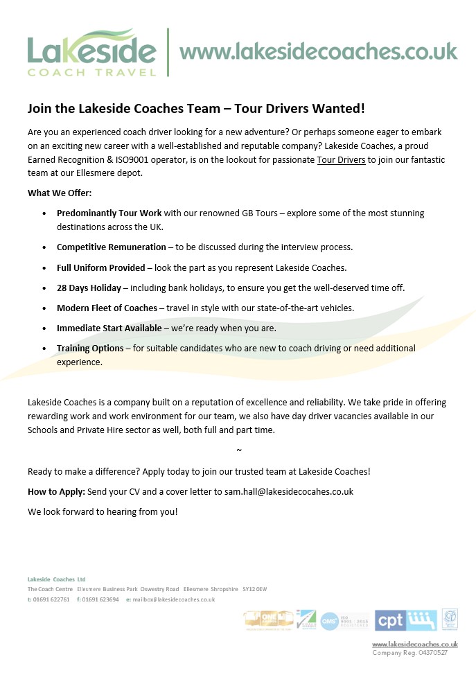 Lakeside Coaches Ltd