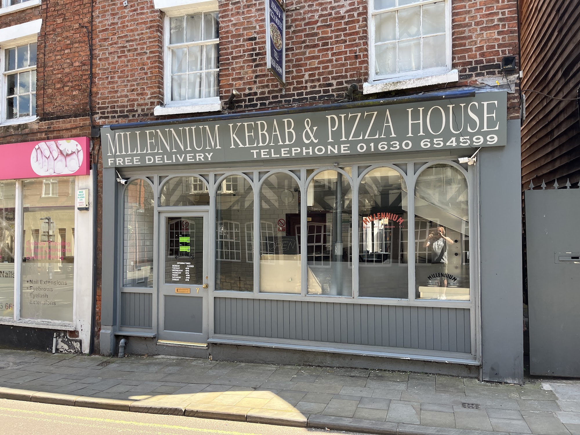 Millenium Kebab 7 Shropshire St, Market Drayton