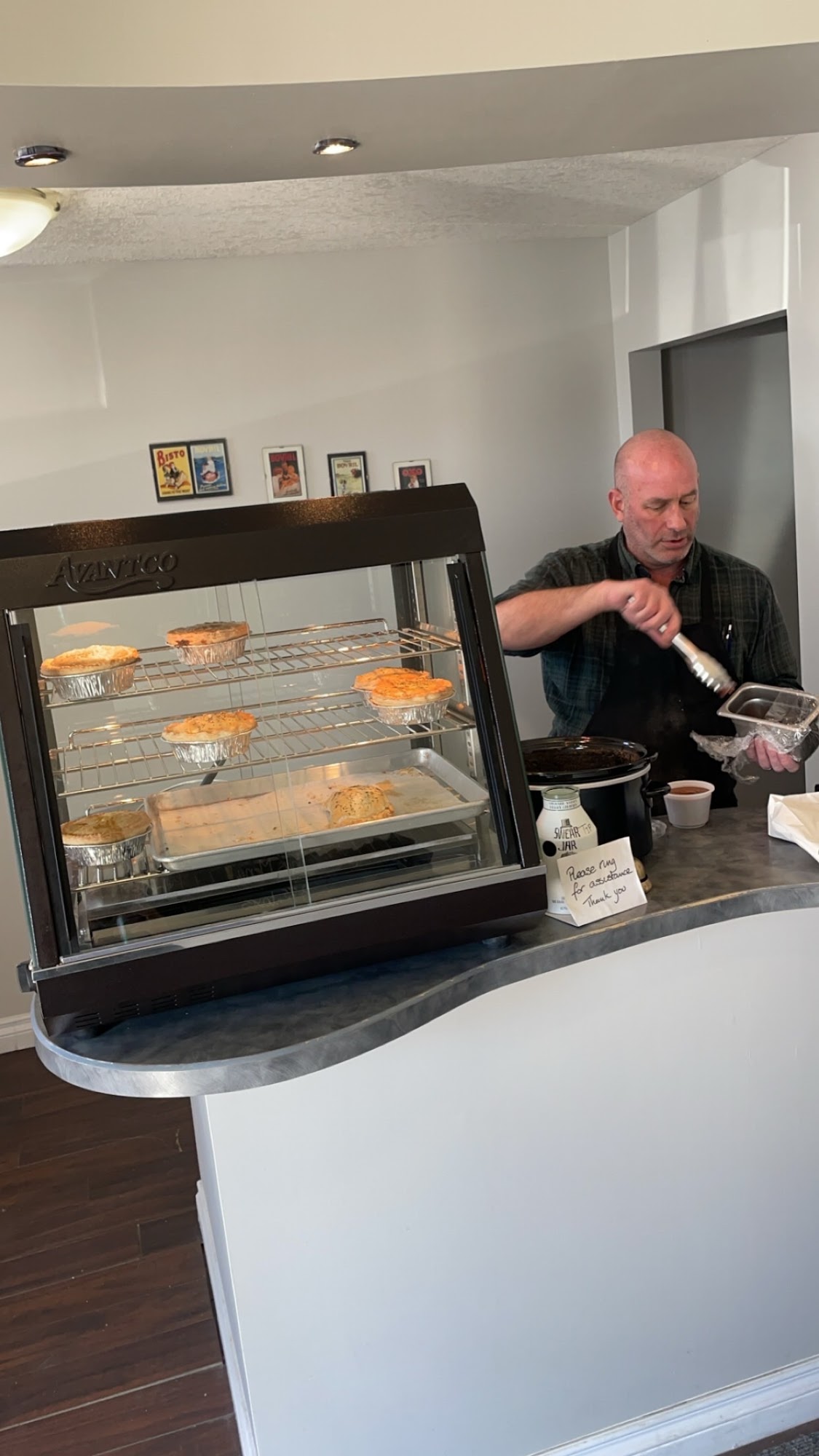 Chef Malcolm's Handmade Pies Menu