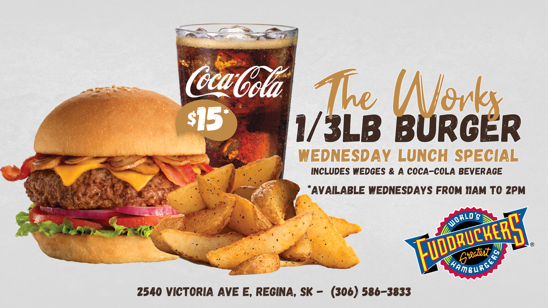 The Burger Den 1818e Victoria Ave, Regina, SK S4N 7K3