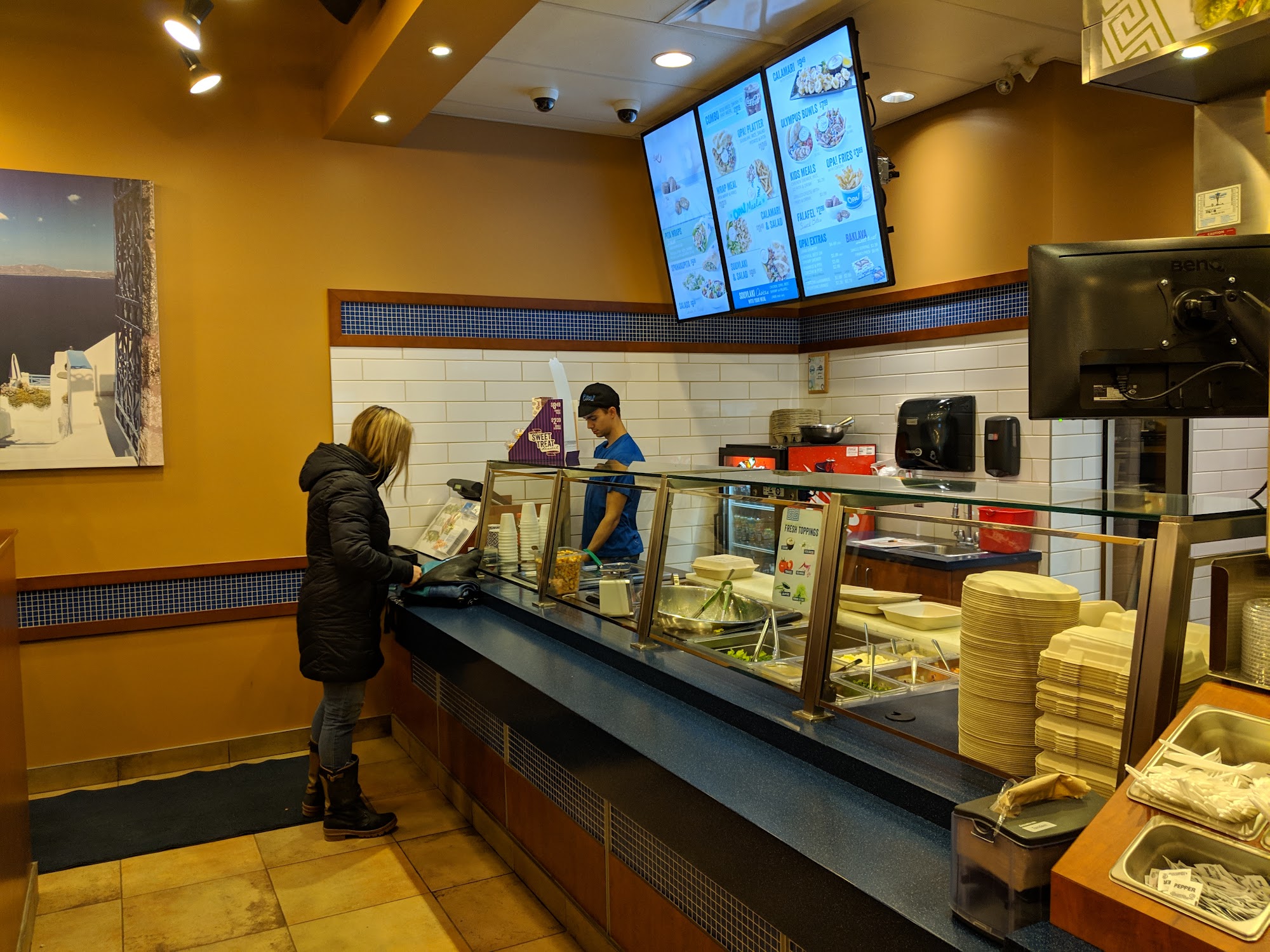 OPA! of Greece Millar Crossing Menu