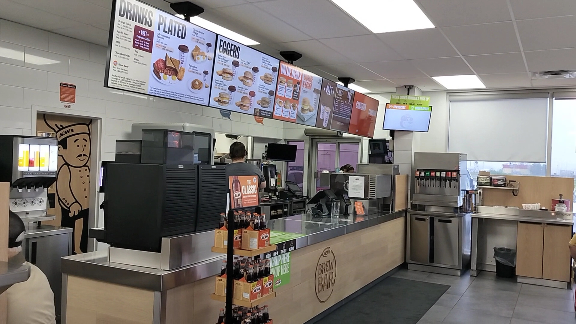 A&W Canada Menu